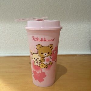 Rilakkuma Reusable plastic coffee cup